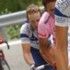 Kim Kirchen dans la cour des grands au Giro d'Italia 2003 (ici en 4me place derrire le maillot rose Simoni)